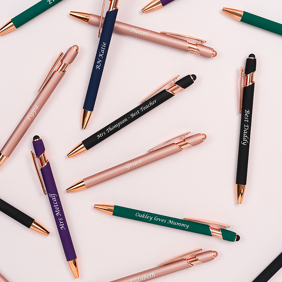 Individually Personalised Pens